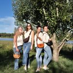 sac banane demi-volte cuir